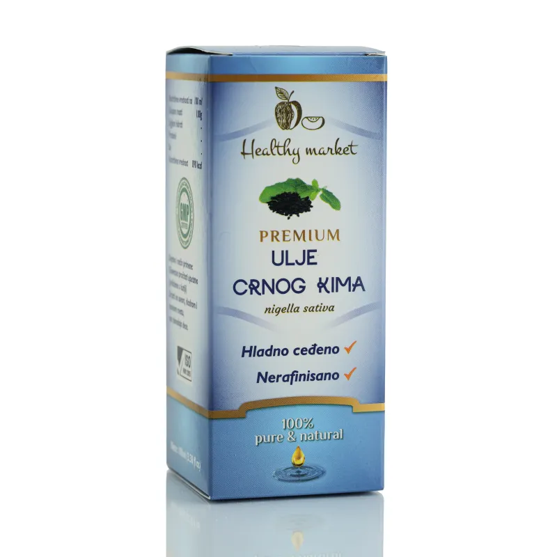 Ulje crnog kima 100 ml Healthy market