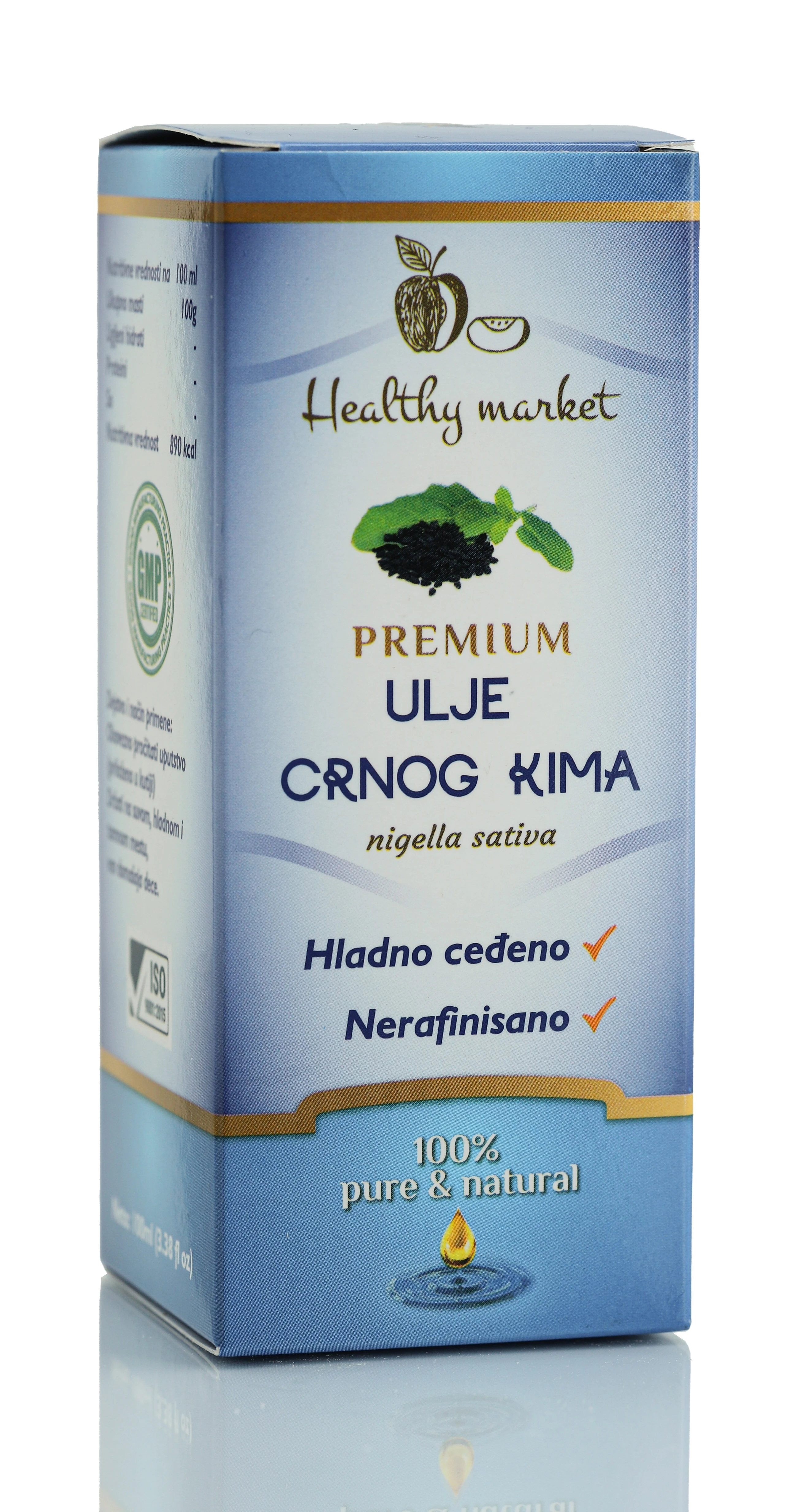 Ulje crnog kima 100 ml Healthy market