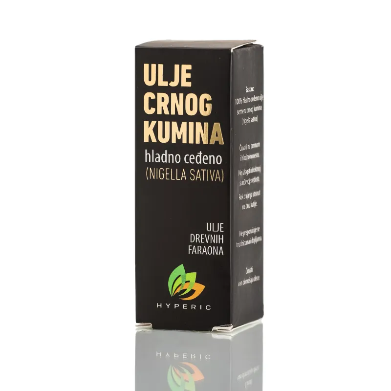 Ulje crnog kumina hladno ceđeno 30 ml Hyperic