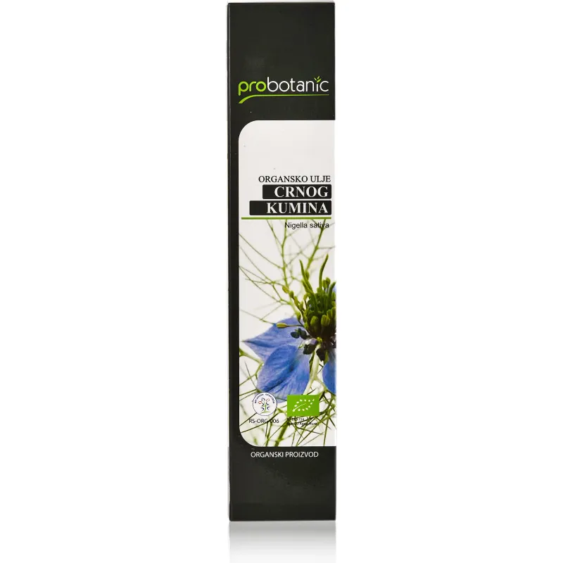 Ulje crnog kumina (organski proizvod) 250 ml Probotanic
