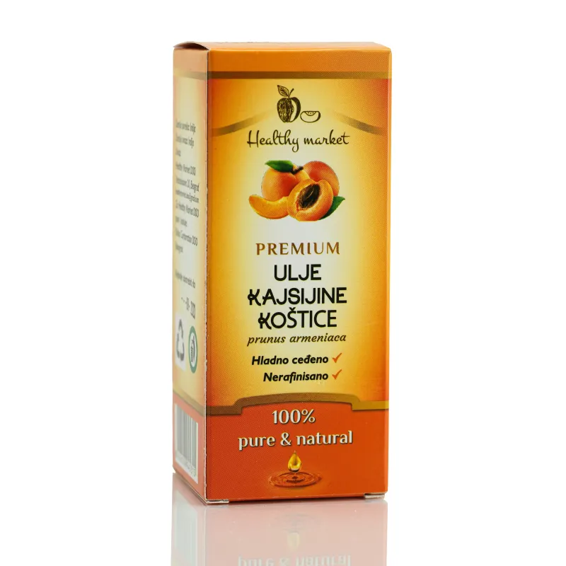 Ulje kajsijine koštice 100 ml Healthy market