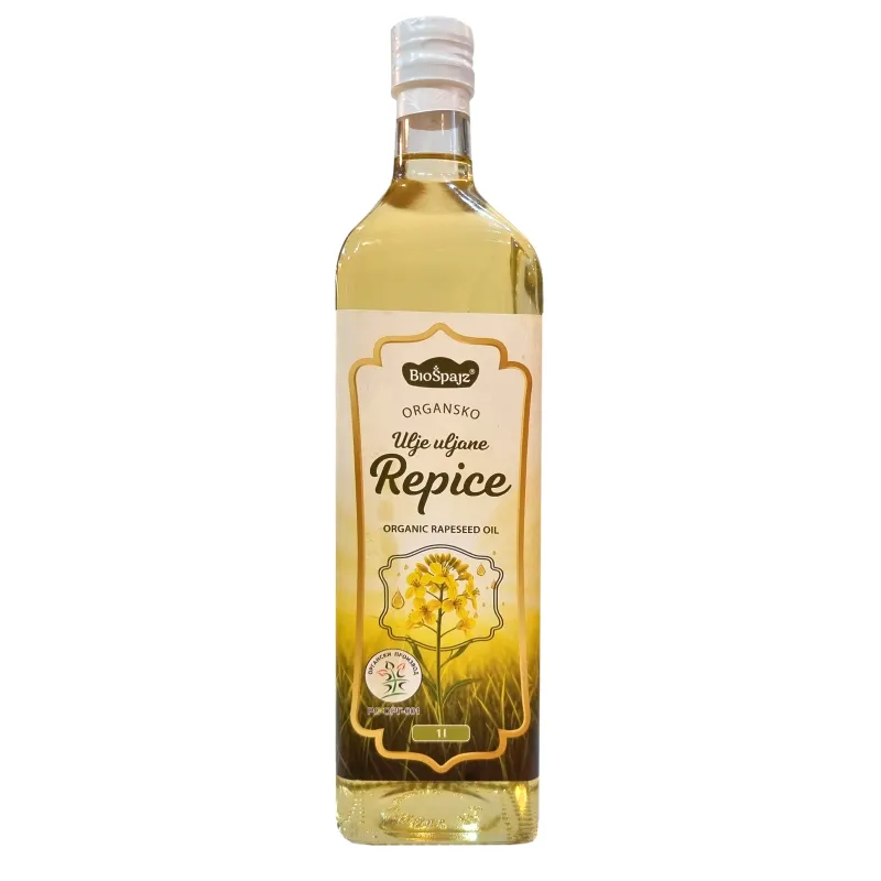 Ulje uljane repice (organski proizvod) 1 l Bio Špajz