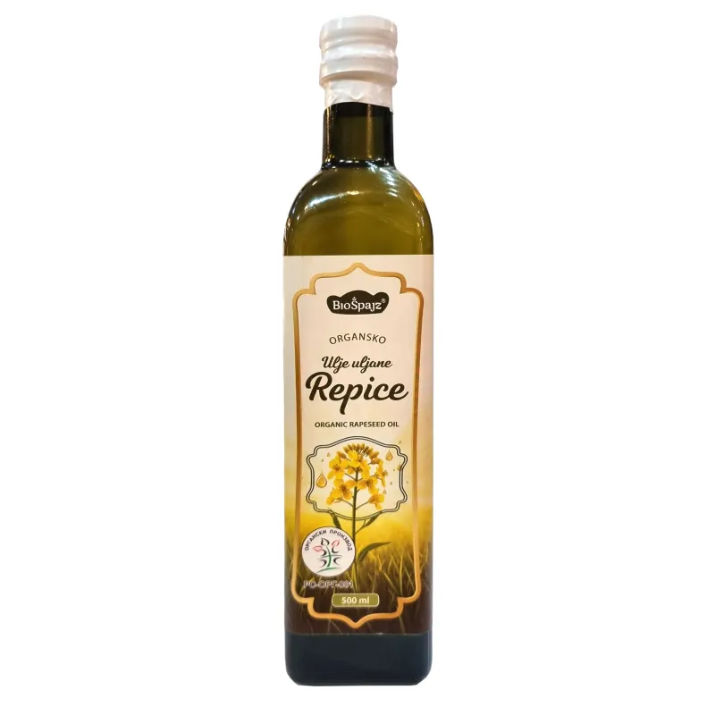 Ulje uljane repice (organski proizvod) 500 ml Bio Špajz
