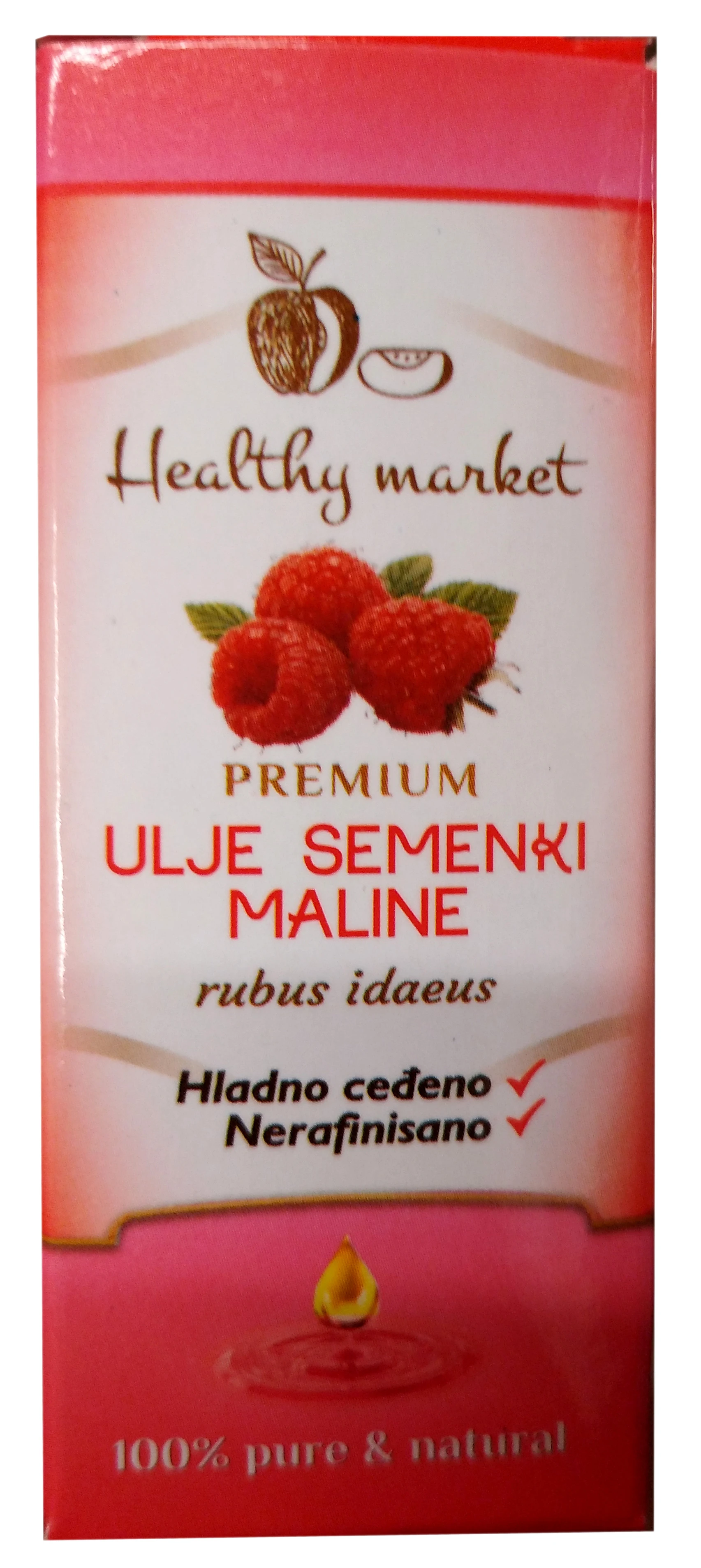 Ulje semena maline 30 ml Healthy Market