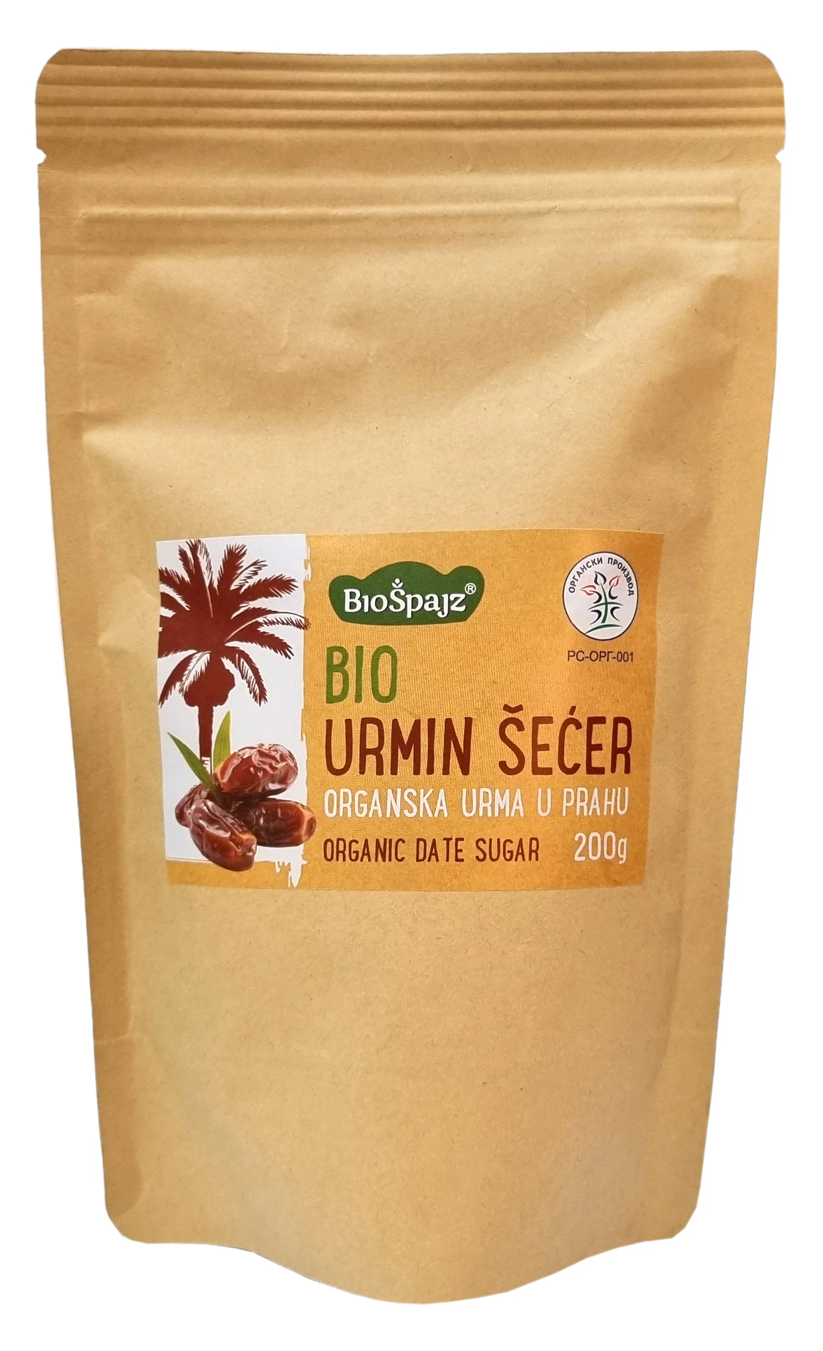 Urmin šećer (organski proizvod) 200 g Bio Špajz