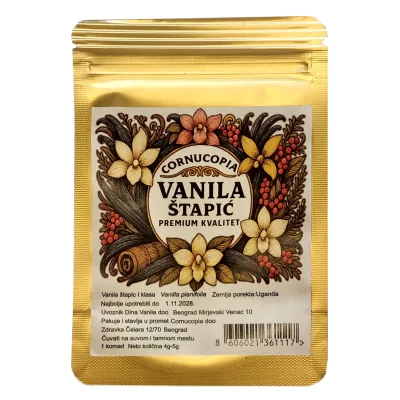Vanila štapić Premium kvalitet 1 kom 5 g Cornucopia