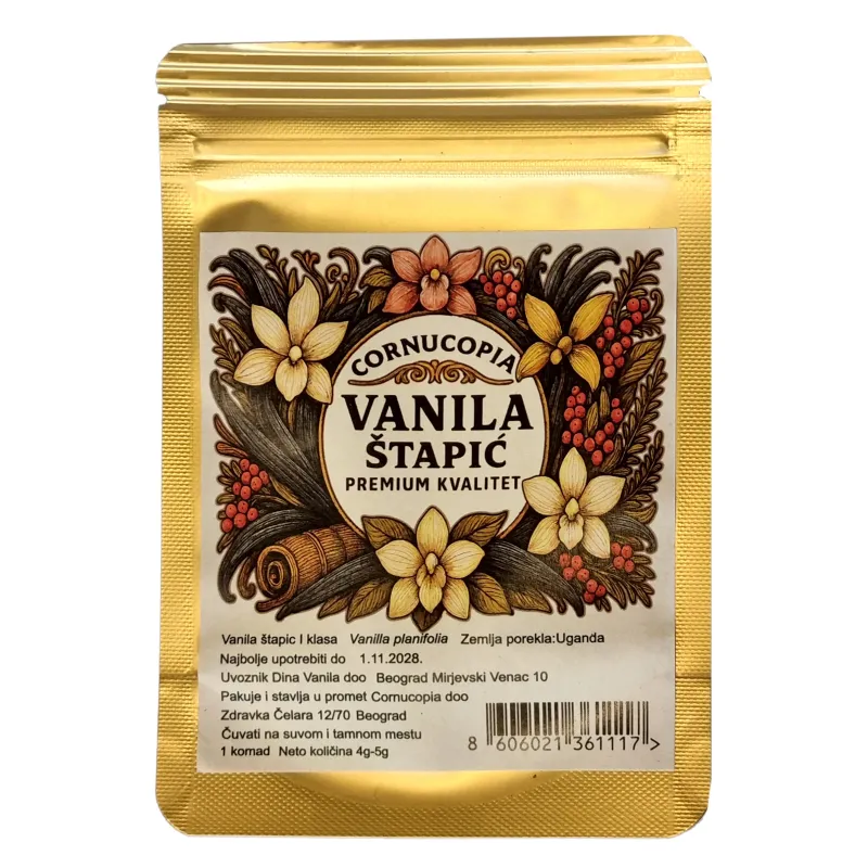 Vanila štapić Premium kvalitet 1 kom 5 g Cornucopia