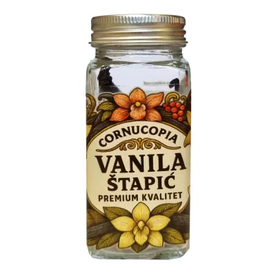 Vanila štapić Premium kvalitet 3 kom 12 g Cornucopia
