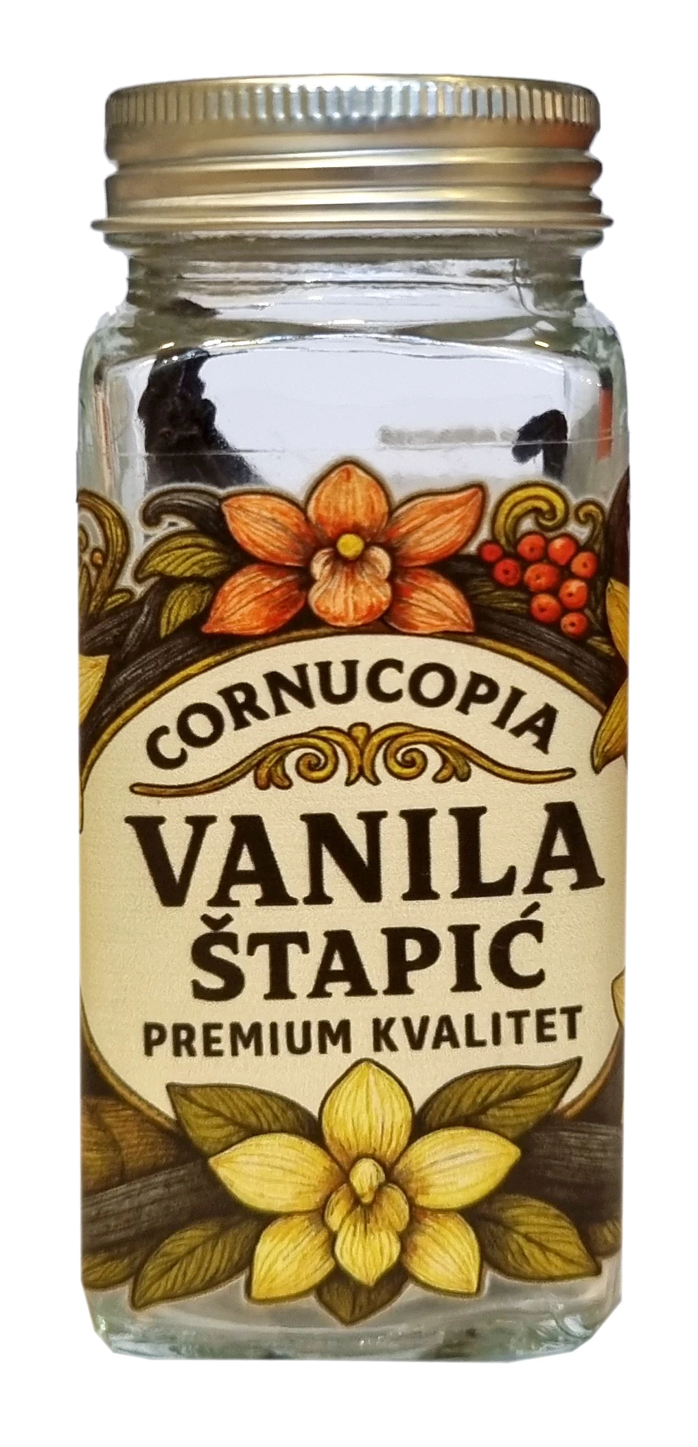Vanila štapić Premium kvalitet 3 kom 12 g Cornucopia