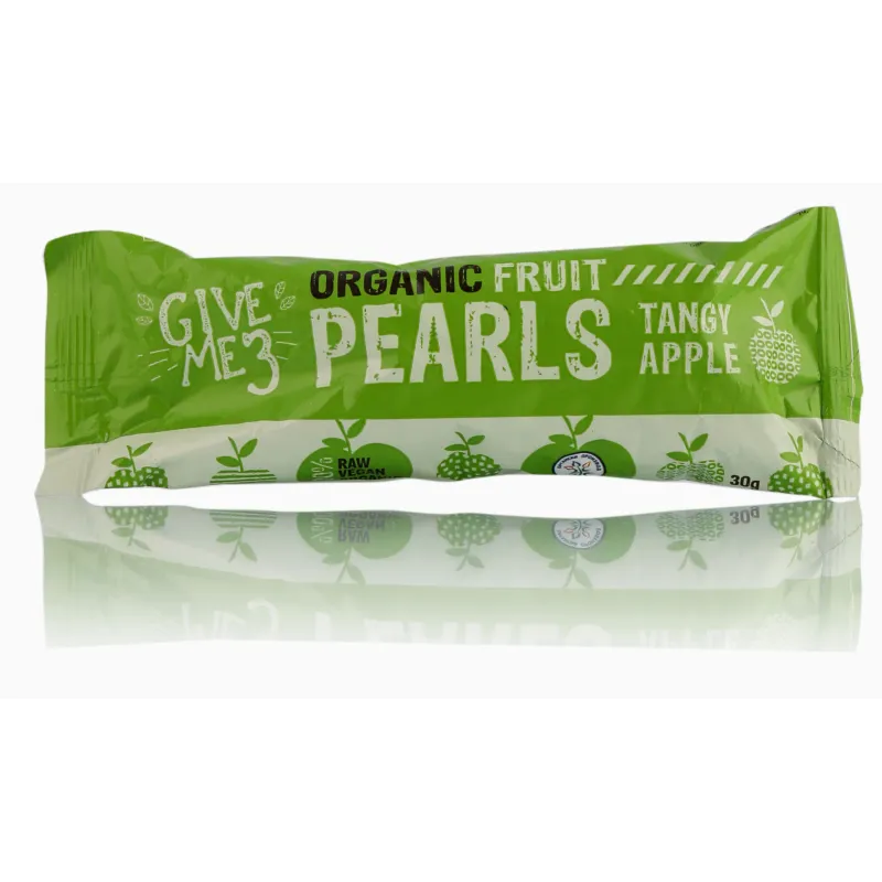 Voćne kuglice od kiselih jabuka (organski proizvod) 30 g All Natural Foods