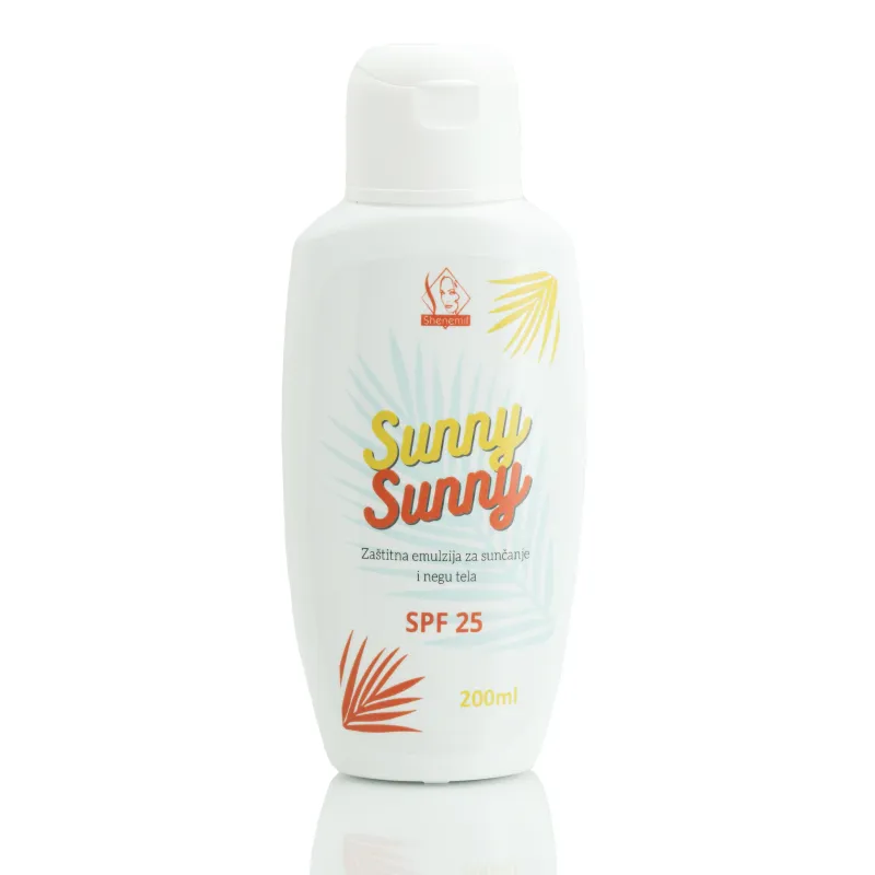 Zaštitna emulzija za sunčanje SPF 25 Sunny Sunny 200 ml Shenemil