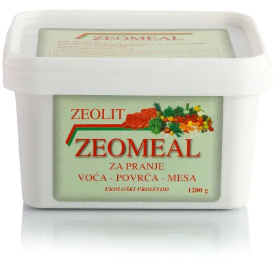 Zeomeal za pranje povrća, voća, mesa 1200 g I-Zeolit