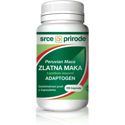 Zlatna maka (organski proizvod) 100 kapsula Srce prirode