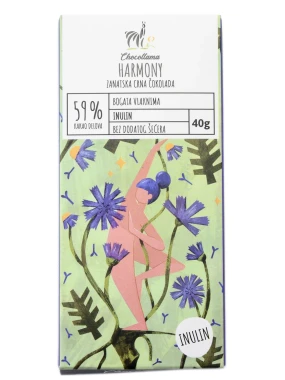Čokolada Inulin 59% 40 g Chocollama