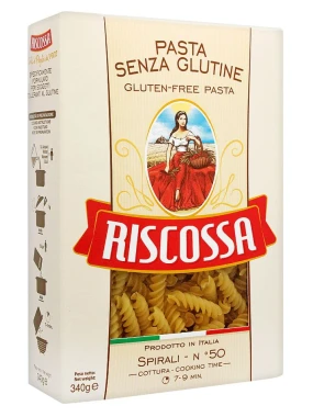 Testenina spirale (sert. bez glutena) 340 g Riscossa