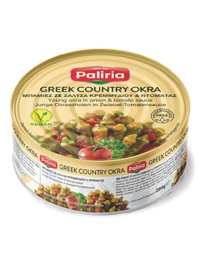 Kuvane bamije u paradajz sosu 280 g Paliria