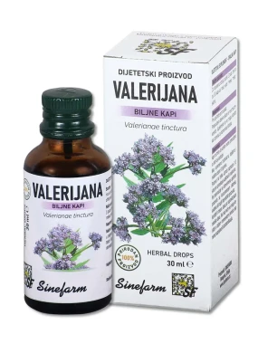 Valerijana kapi 30 ml Sinefarm