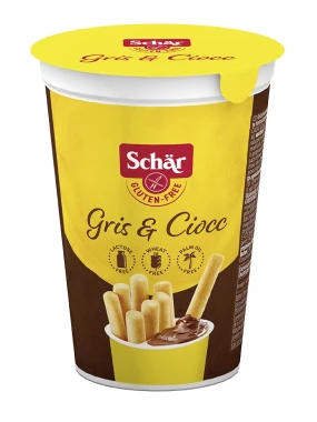 Grisini sa kakao kremom Gris & Ciocc (sert. bez glutena) 52 g Schar