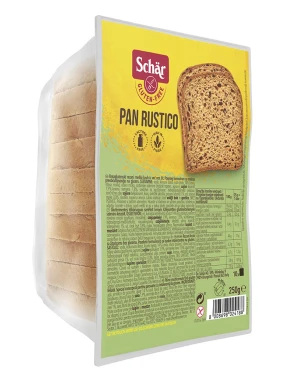 Hleb sa žitaricama Pan Rustico (sert. bez glutena) 250 g Schar