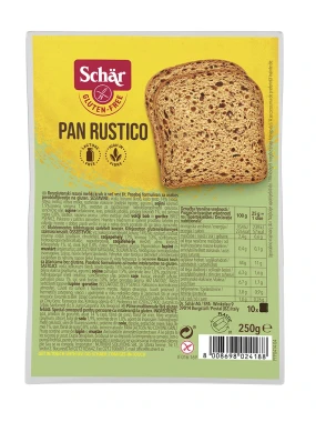 Hleb sa žitaricama Pan Rustico (sert. bez glutena) 250 g Schar