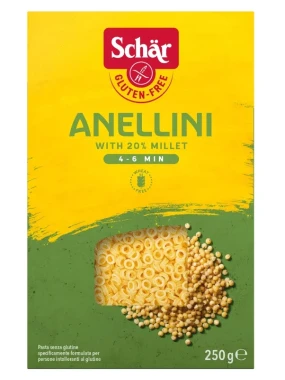 Testenina - anellini (sert. bez glutena) 250 g Schar