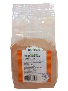 Rogač u prahu svetli (organski proizvod) 200 g Bio Špajz