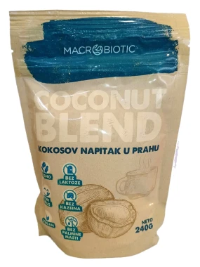 Kokosov napitak u prahu Blend 240 g Macrobiotic Prom