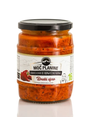 Ajvar blagi 580 g Moć planine