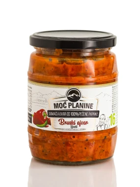 Ajvar ljuti 580 g Moć planine