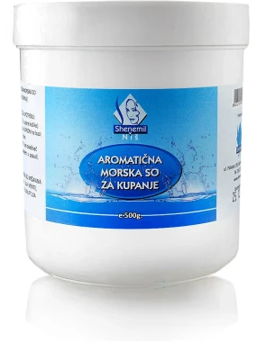 Aromatična so za kupanje 500 g Shenemil