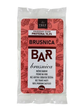 Bar brusnica 50 g Tref