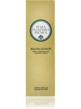 Biljni losion za kosu - protiv peruti, seboreje i opadanja kose 150 ml Stara planinska riznica
