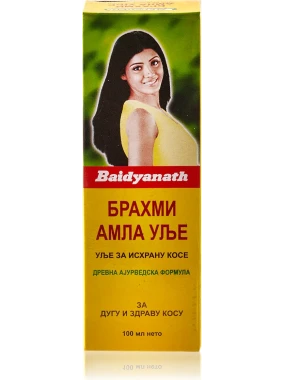 Brahmi amla - ulje za gustu kosu i jake nerve 100 ml Baidyanath