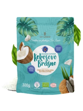 Brašno kokosovo (organski proizvod) 300 g Just Superior