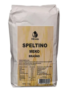 Brašno speltino meko 1 kg Oleum