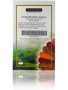 Čaj od kukuruzne svile 50 g Adonis