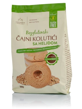 Čajni kolutići sa heljdom (sert. bez glutena) 300 g Aleksandrija