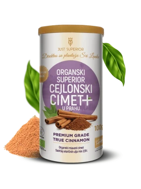 Cejlonski cimet Premium (organski proizvod) 100 g Just superior