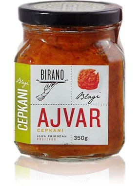 Cepkani ajvar - blagi 350 g Strela