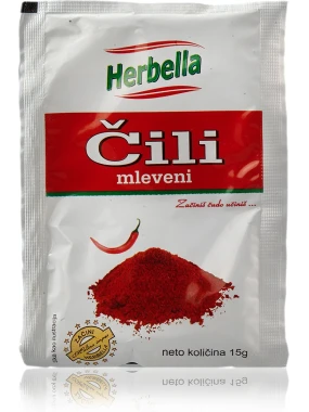 Čili mleveni 15 g Herbella