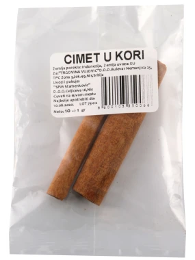 Cimet u kori 10 g Trgovina Vujović