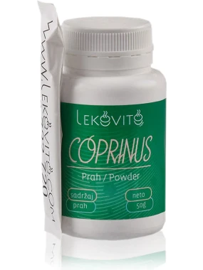 Coprinus comatus u prahu 50 g Dobra hrana