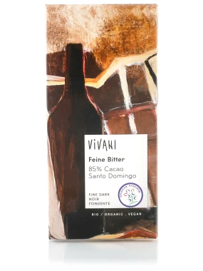 Crna čokolada 85% kakaa (organski proizvod) 100 g Ecofinia