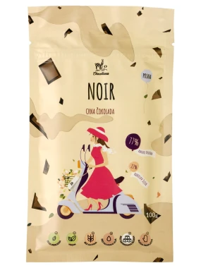 Crna čokolada Noir 77% 100 g Chocollama