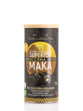 Crna maka u prahu (organski proizvod) 150 g Just Superior