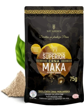 Crna maka u prahu (organski proizvod) 75 g Just Superior