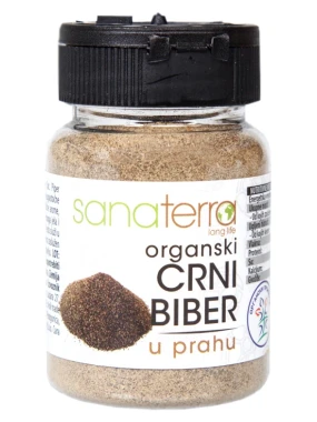Crni biber u prahu (organski proizvod) 50 g Sanaterra