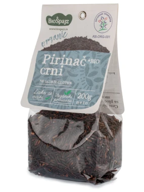 Crni pirinač (organski proizvod) 200 g Bio Špajz