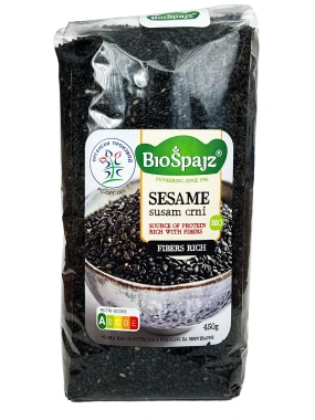 Crni susam (organski proizvod) 450 g Bio Špajz