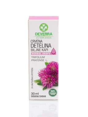 Crvena detelina biljne kapi 30 ml Deverra Farm